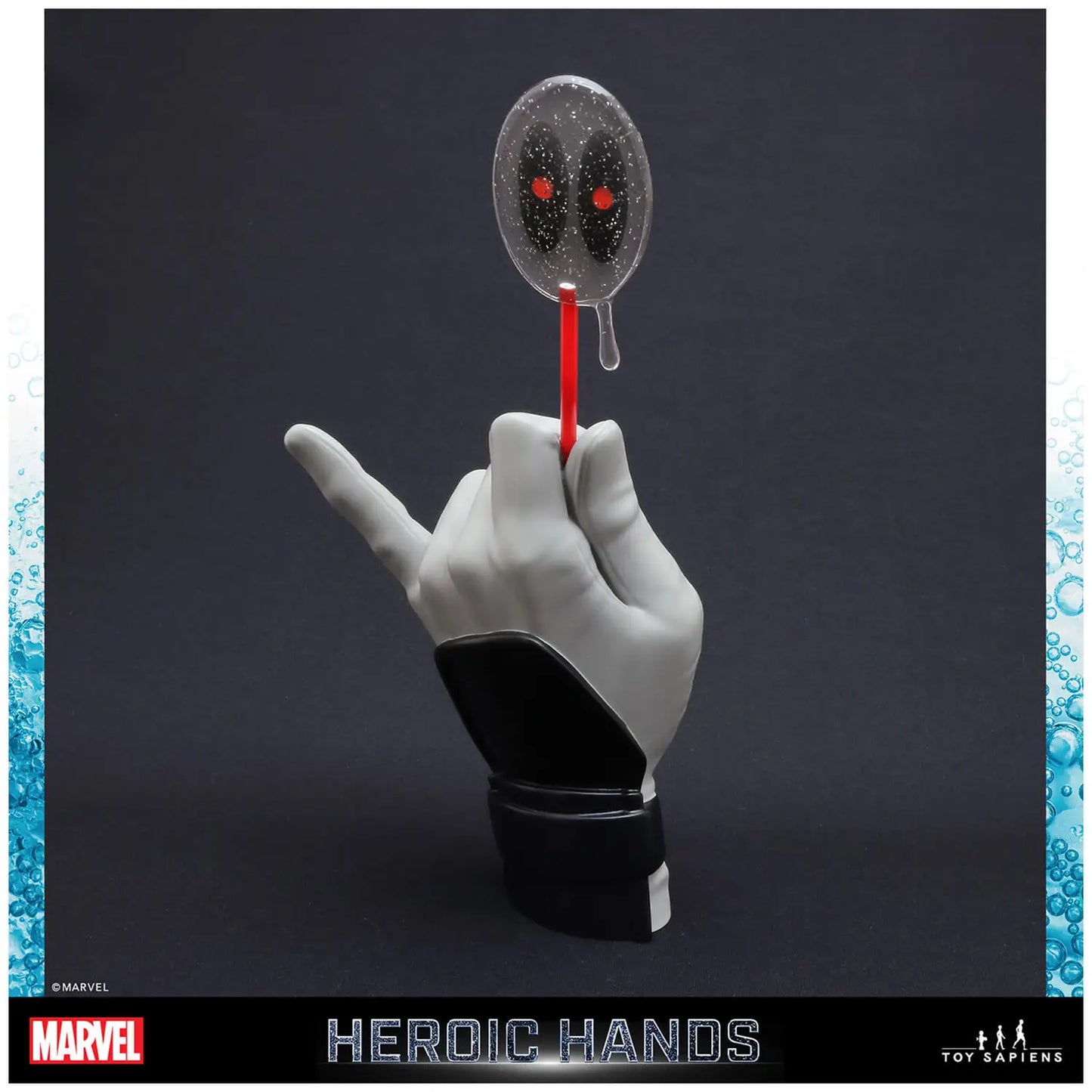 Estatua Heroic Hans Blanca Deadpool - Marvel 26cm