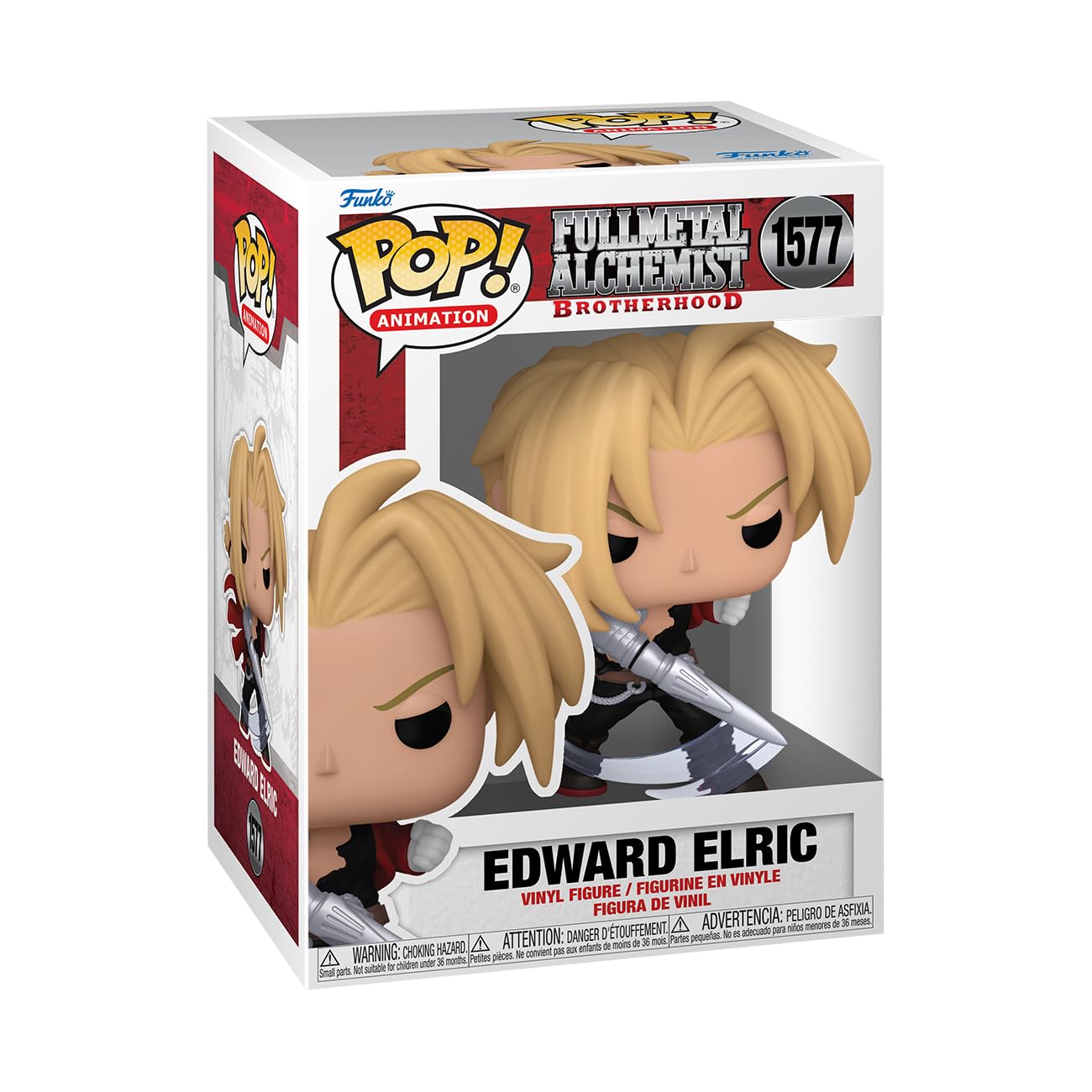 Funko Pop Edward Elric 1577 - Fullmetal Alchemist Brotherhood