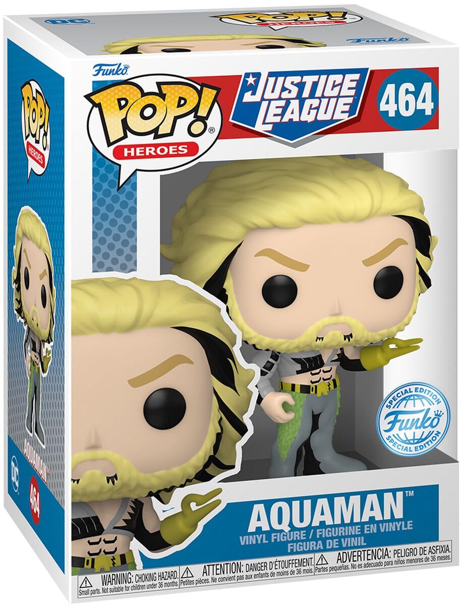 Funko Pop Aquaman 464 - DC Comics Edición Especial