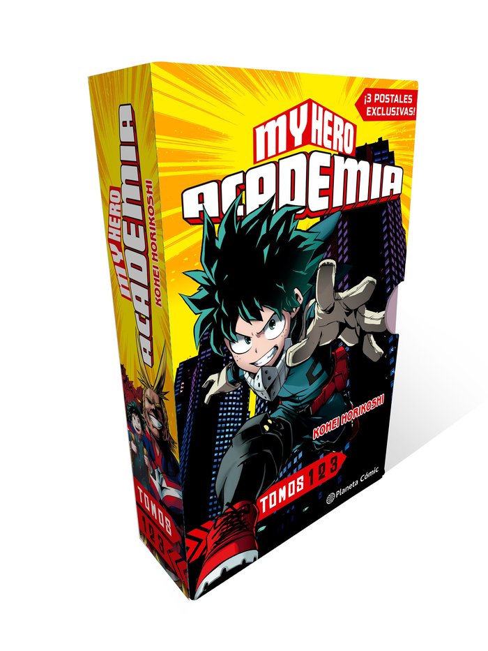 shonen-starter-set-my-hero-academia-1-2-3-(es)