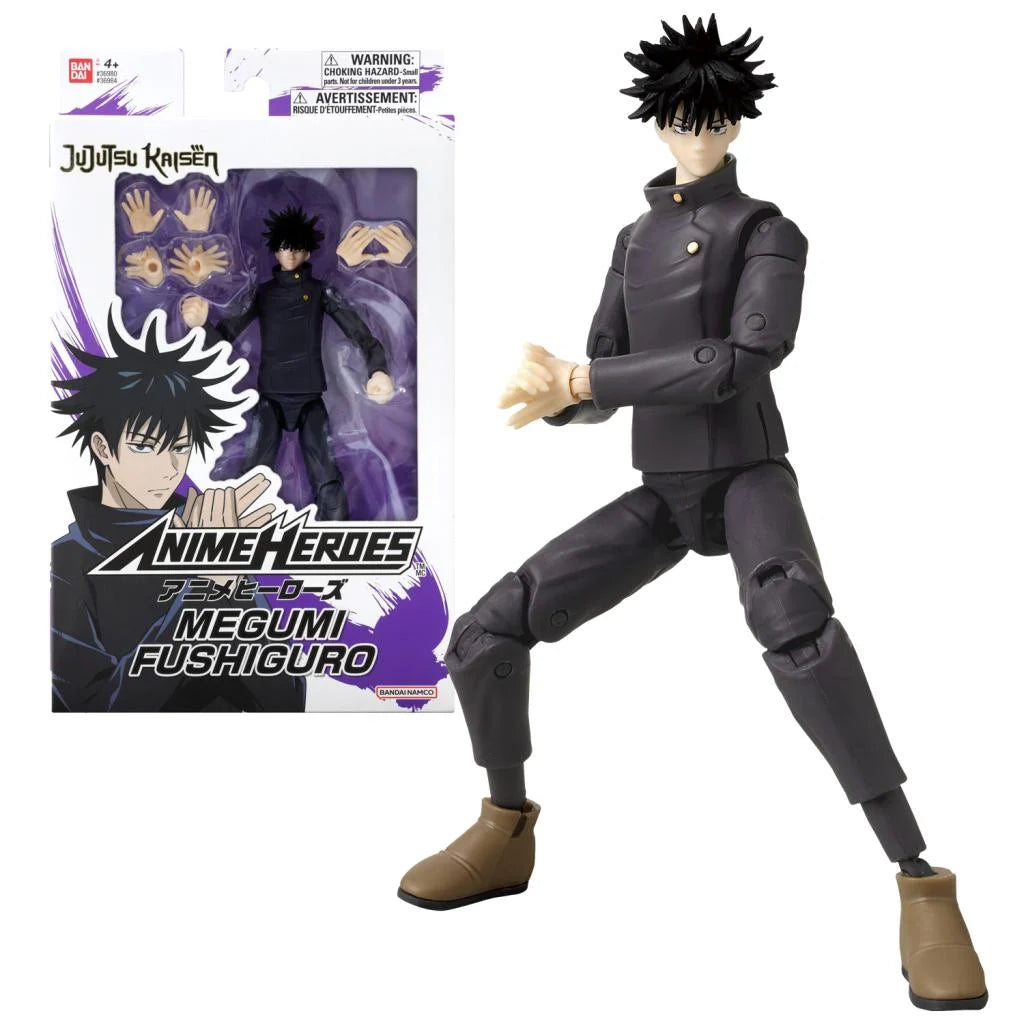 Figura Articulada Megumi Fushiguro - Jujutsu Kaisen Anime Heroes