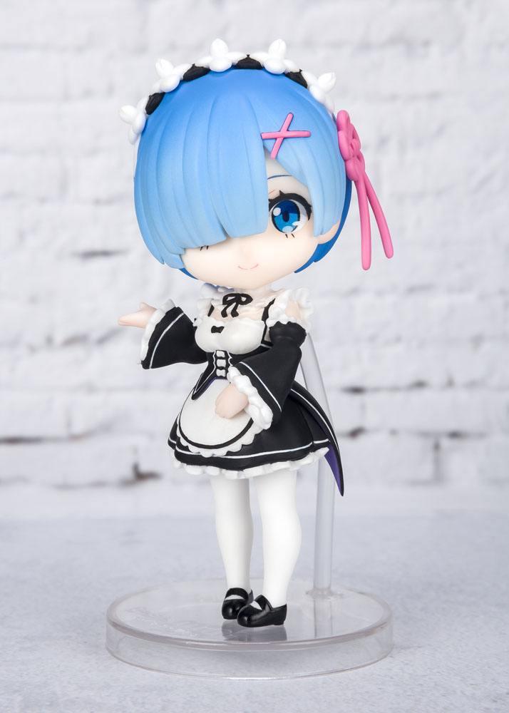 Figura Articulada Rem - Re: Zero Starting Life In Another World Figuarts Mini 9cm
