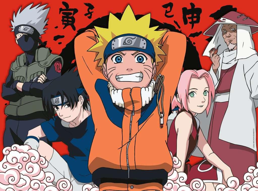 Puzzle Naruto's Adventures 300 pzs