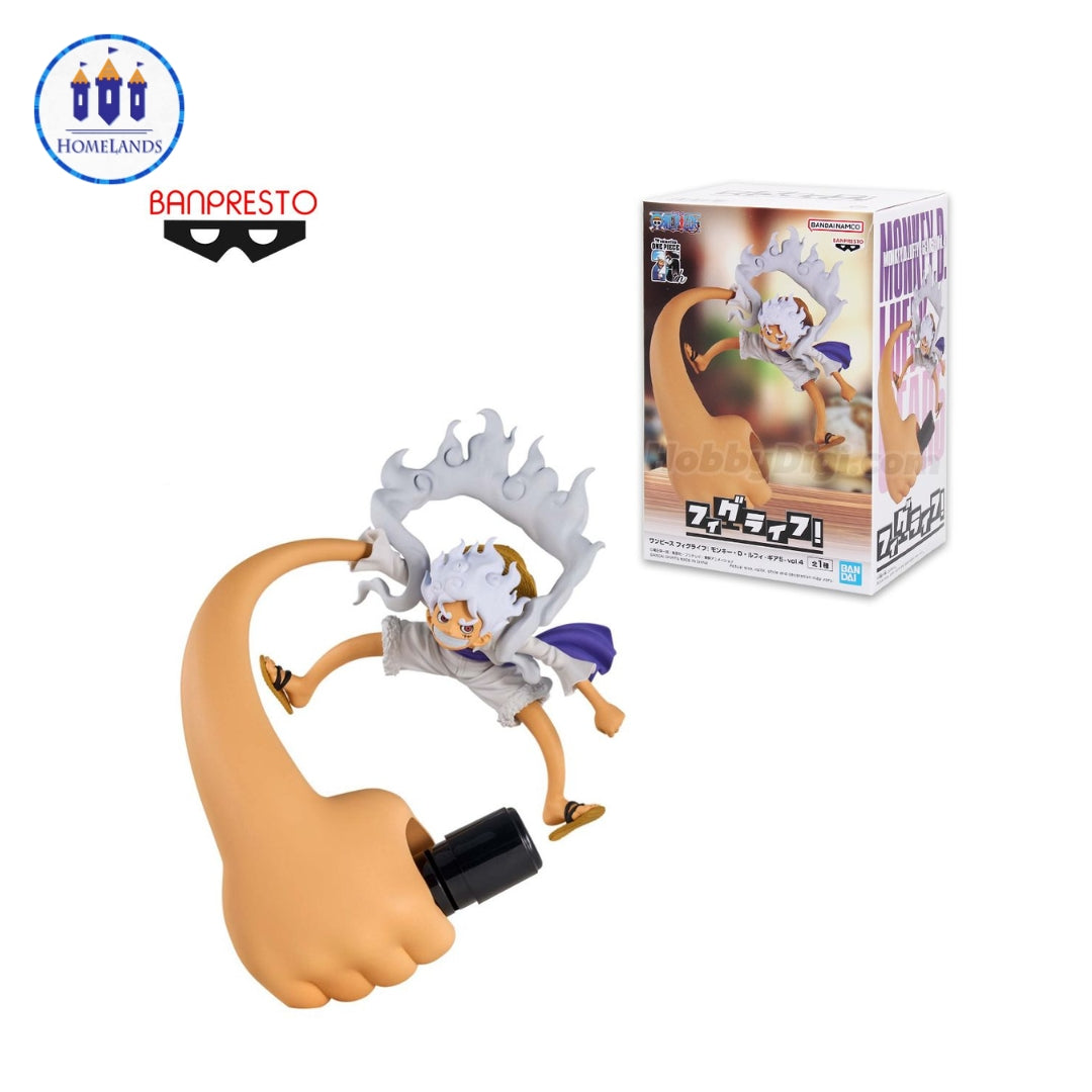 Figura Luffy Gear 5 - One Piece 12cm