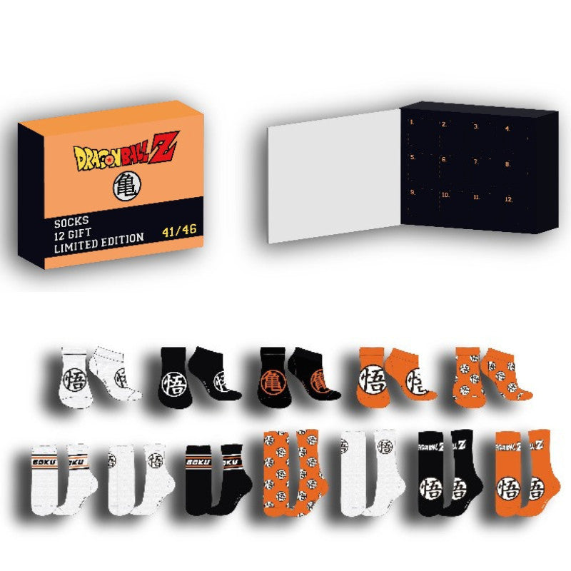 caja-regalo-12-pares-calcetines-dragon-ball-talla-41-46