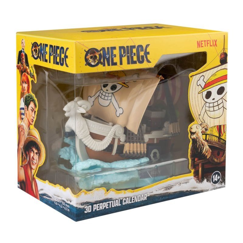 Calendario Perpetuo 3D Going Merry - One Piece