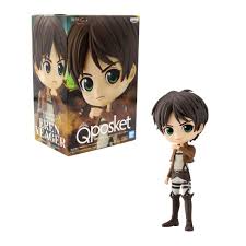 Figura Q Posket Eren Yeager - Attack on Titan 14cm