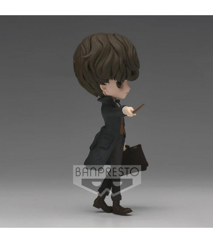Figura Newt Scamander - Animales Fantasticos Q Posket 14cm