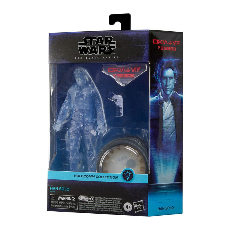 Figura Articulada Han Solo Holocomm - Star Wars Black Series