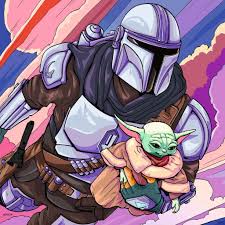 Set Puzzles Baby Yoda - Star Wars The Mandalorian 3x49pzs