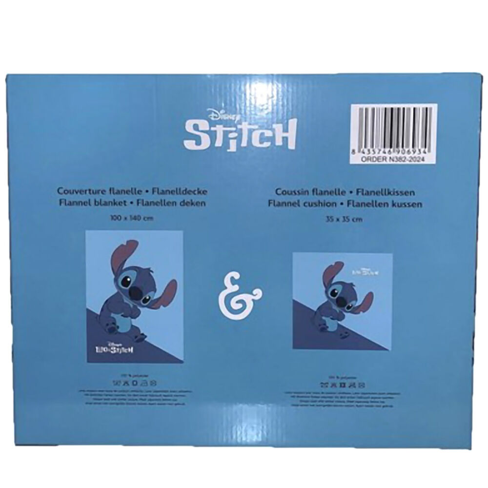 set-manta-polar-cojin-stitch-disney