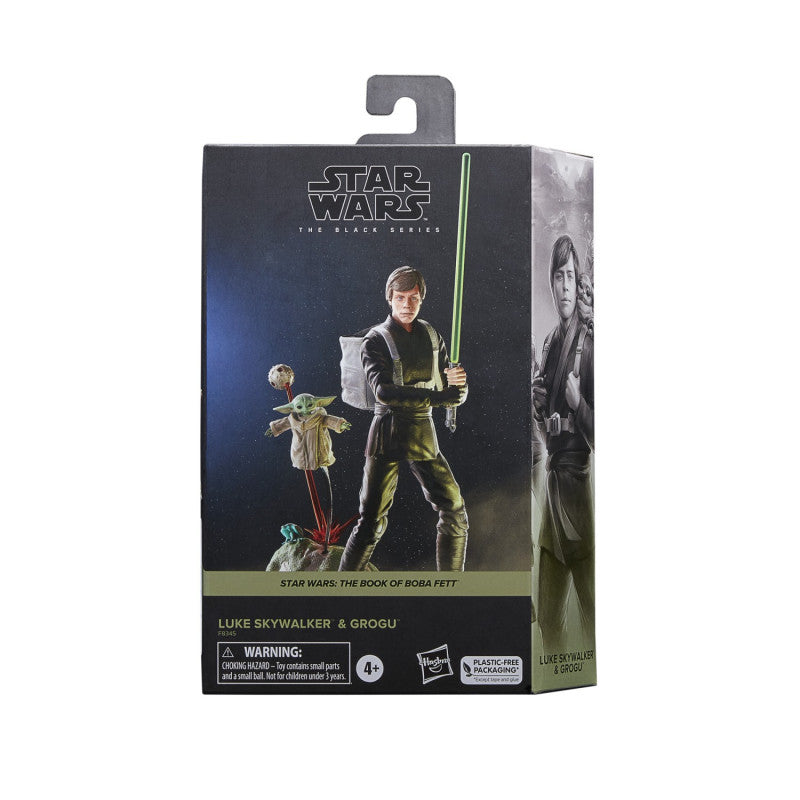 Set Figuras Articuladas Luke Skywalker y Grogu - Star Wars Black Series