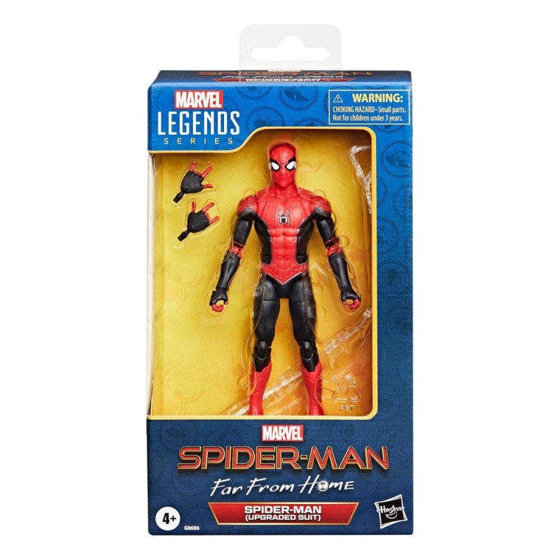 Figura Articulada Spiderman Upgraded Suit - Spiderman Far From Home Marvel Legends