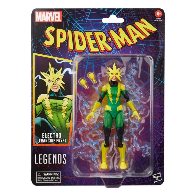 Figura Articulada Electro - Spiderman Marvel Legends