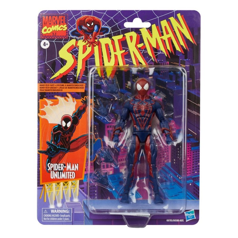 Figura Articulada Spiderman Unlimited - Spiderman Marvel Comics