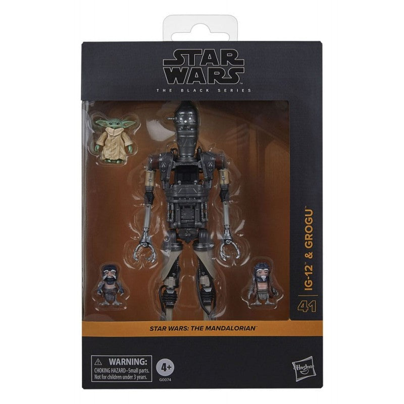 Set Figuras Articuladas IG-12 & Grogu - Star Wars Black Series