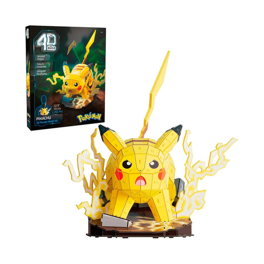 model-kit-pikachu-pokemon-33cm-4d-build