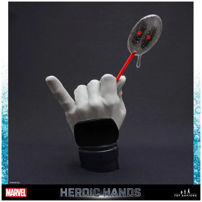 Estatua Heroic Hans Blanca Deadpool - Marvel 26cm