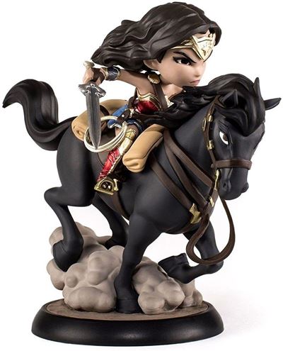 Figura Wonder Woman en Caballo - DC Comics Q Fig 15cm