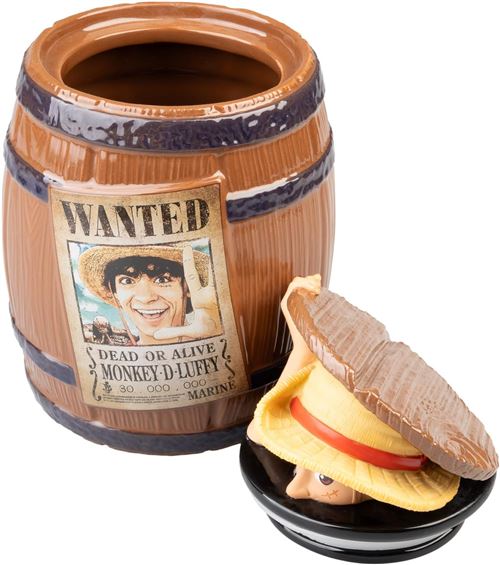 Galletero Wanted Monkey D. Luffy - One Piece Netflix