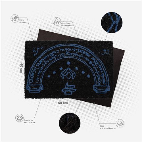 Felpudo Puerta de Moria - El Señor de los Anillos