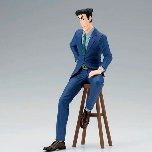 Figura Hiroshi Nohara - Shinchan Crayon 18cm