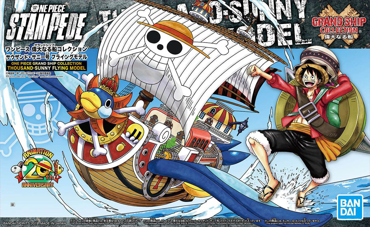 Model Kit Thousand Sunny Flying - One Piece Grand Ship Collection 12cm