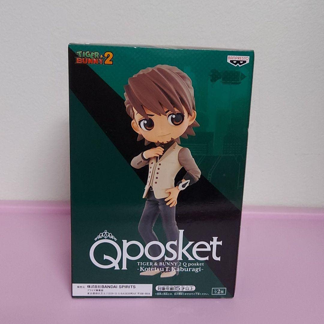 Figura Kaburagi Kotetsu Ver.B - Tiger & Bunny 2 Q Posket 15cm