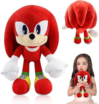 Peluche Knuckles - Sonic The Hedgehog 24cm