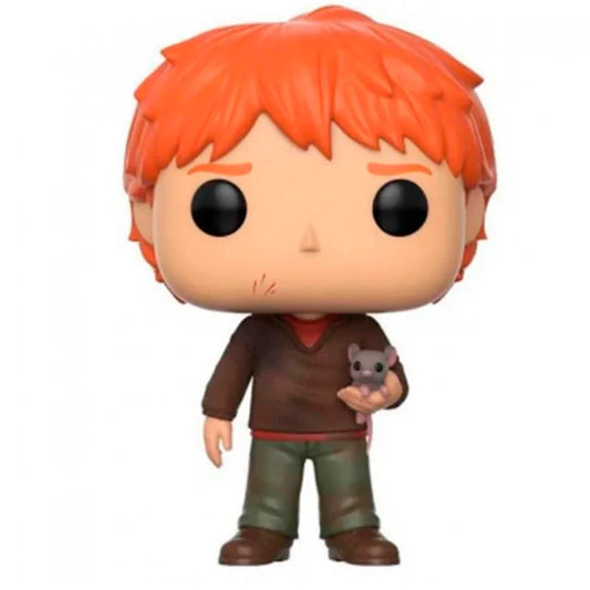 Funko Pop Ron Weasley con Scabbers - Harry Potter