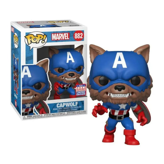 Funko Pop Capitán América Capwolf 882 - Marvel
