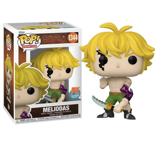 Funko Pop Meliodas Modo Demonio - The Seven Deadly Sins