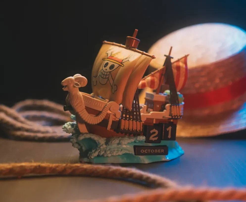 Calendario Perpetuo 3D Going Merry - One Piece