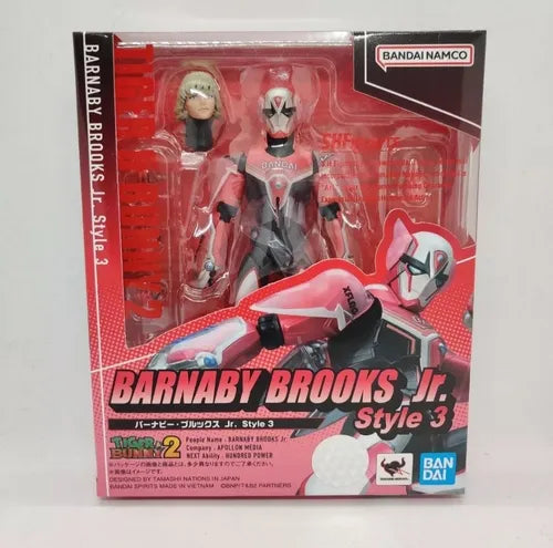 Figura Articulada Barnaby Brooks Jr. - Tiger & Bunny SH Figuarts 16cm