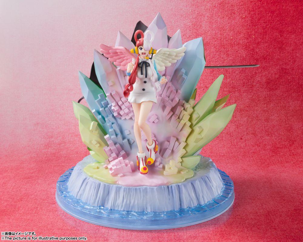 Figura Shanks y Uta - One Piece Figuarts Zero 24cm