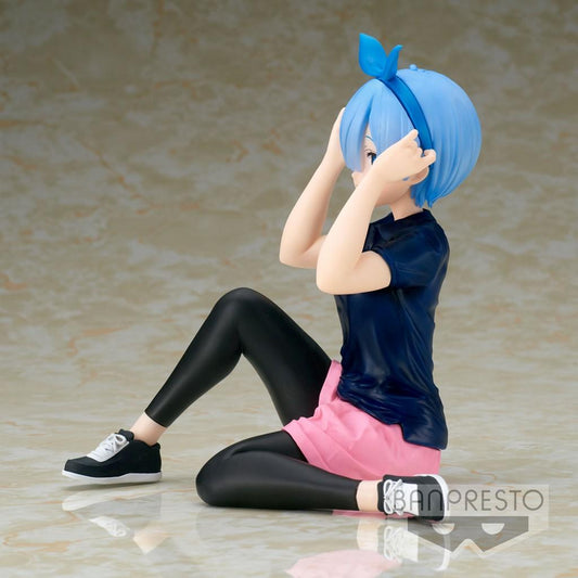 Figura Rem - Re:zero Starting Life In Another World Relax Time 14cm