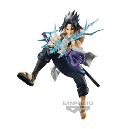 Figura Sasuke Uchiha - Naruto Shippuden Vibration Stars 16cm