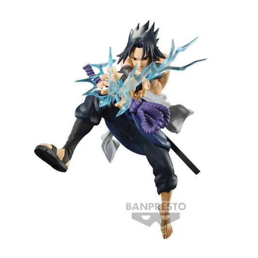 Figura Sasuke Uchiha - Naruto Shippuden Vibration Stars 16cm