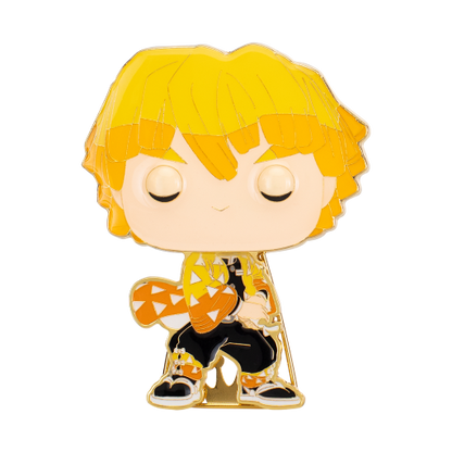Funko Pop Pin Zenitsu Agatsuma - Demon Slayer  10cm