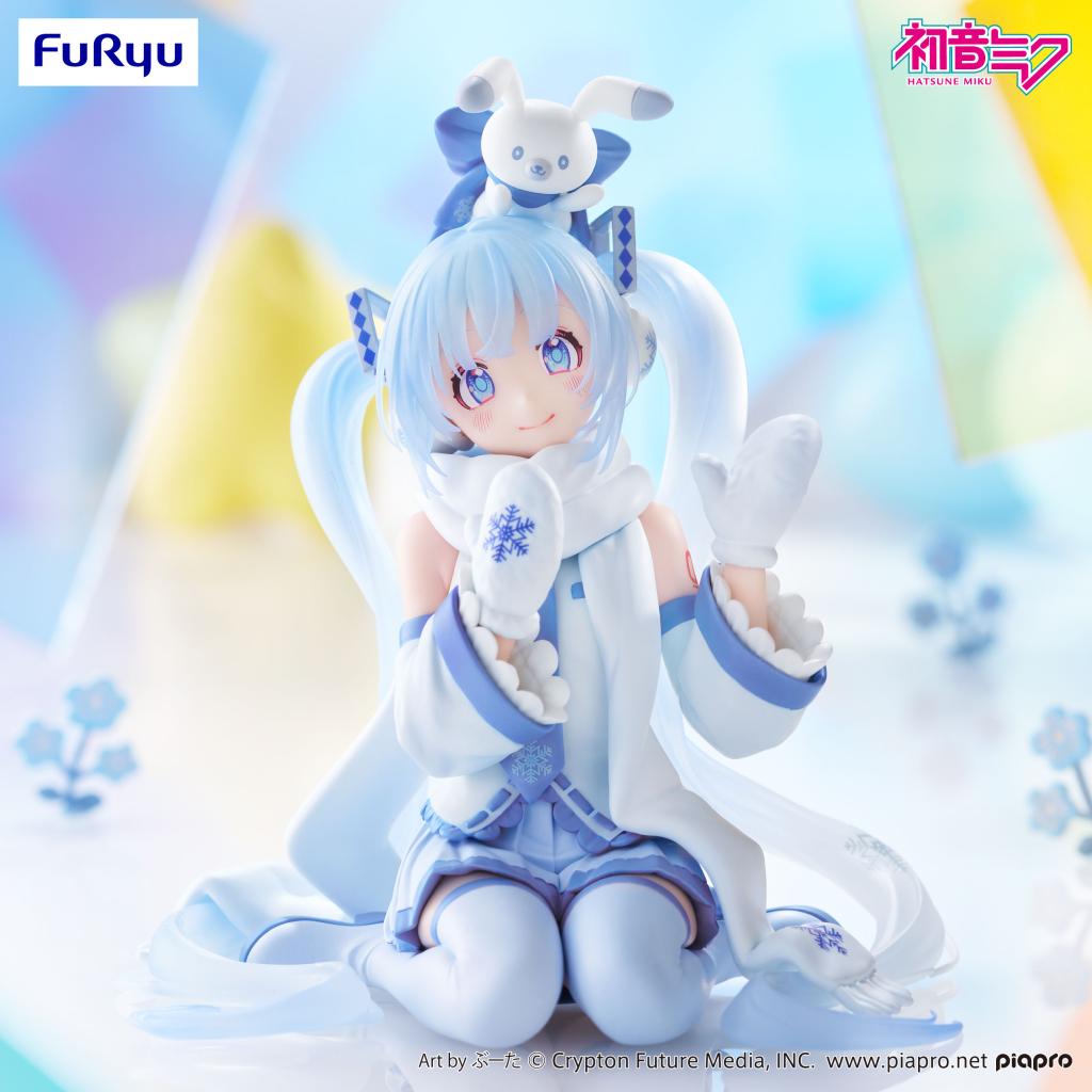 Figura Hatsune Miku - Snow Miku Sky Town Noodle Stopper 15cm