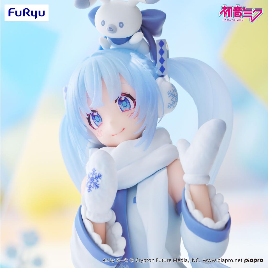 Figura Hatsune Miku - Snow Miku Sky Town Noodle Stopper 15cm