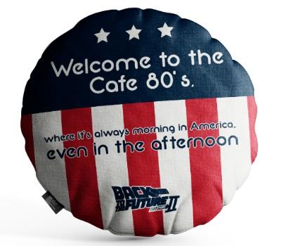 Cojín Café 80's - Regreso al Futuro 45cm