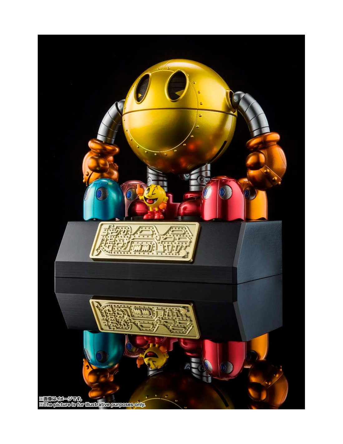 Figura Articulada Pac Man Chogokin