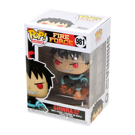 Funko Pop Shinra With Fire - Fire Force