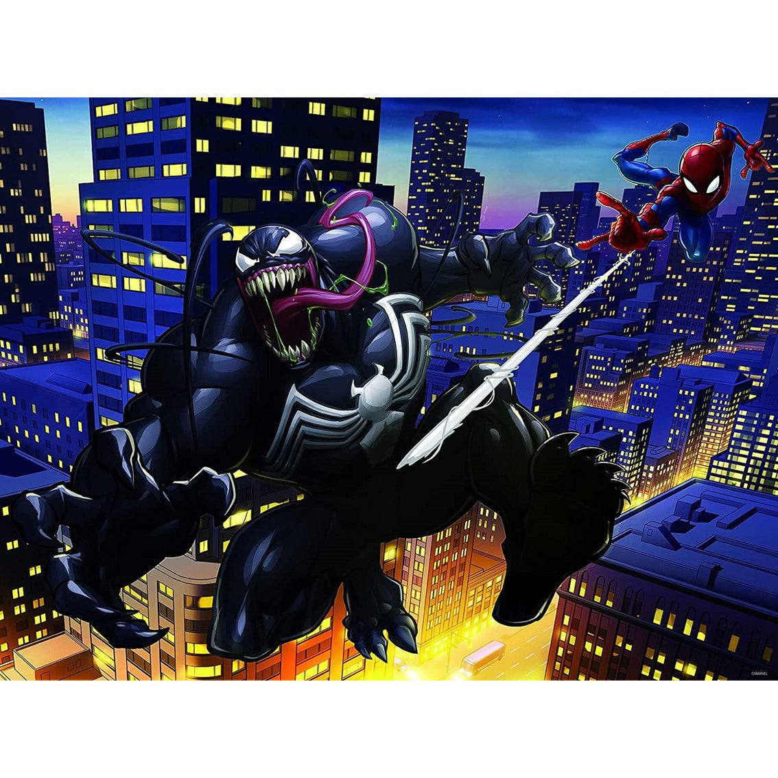 puzzle-lenticular-spiderman-vs-venom-marvel-500pzs-prime-3d
