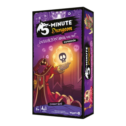 juego-de-mesa-5-minute-dungeon-maldición-otra-vez-no-edad-recomendada-8-años