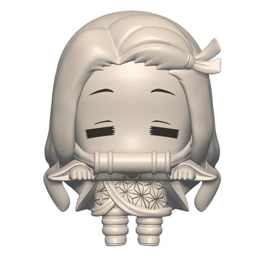 Figura Nezuko Kamado Ver.C - Demon Slayer Hikkake 10cm