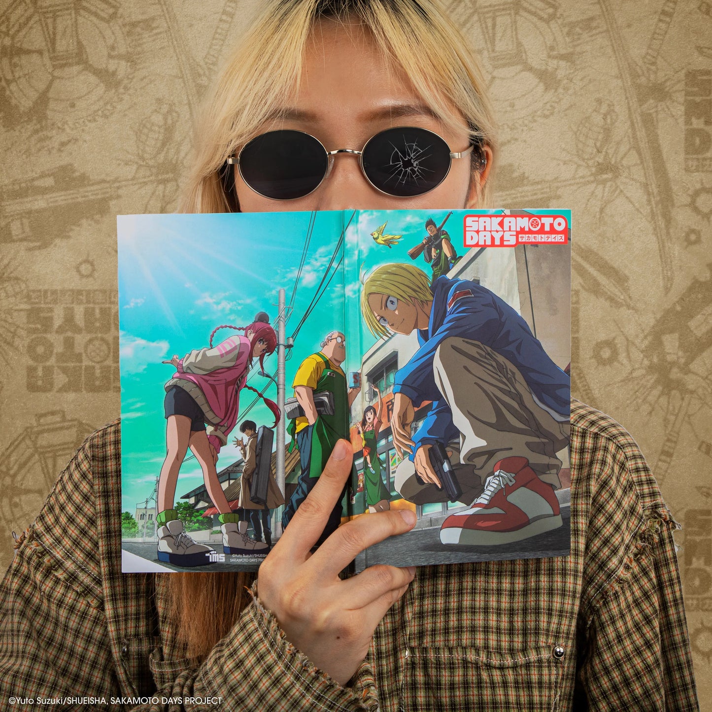 Cuaderno Tapa Blanda Sakamoto Days