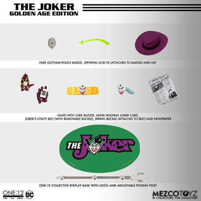 Figura Articulada The Joker Golden Age Edition - DC Comics