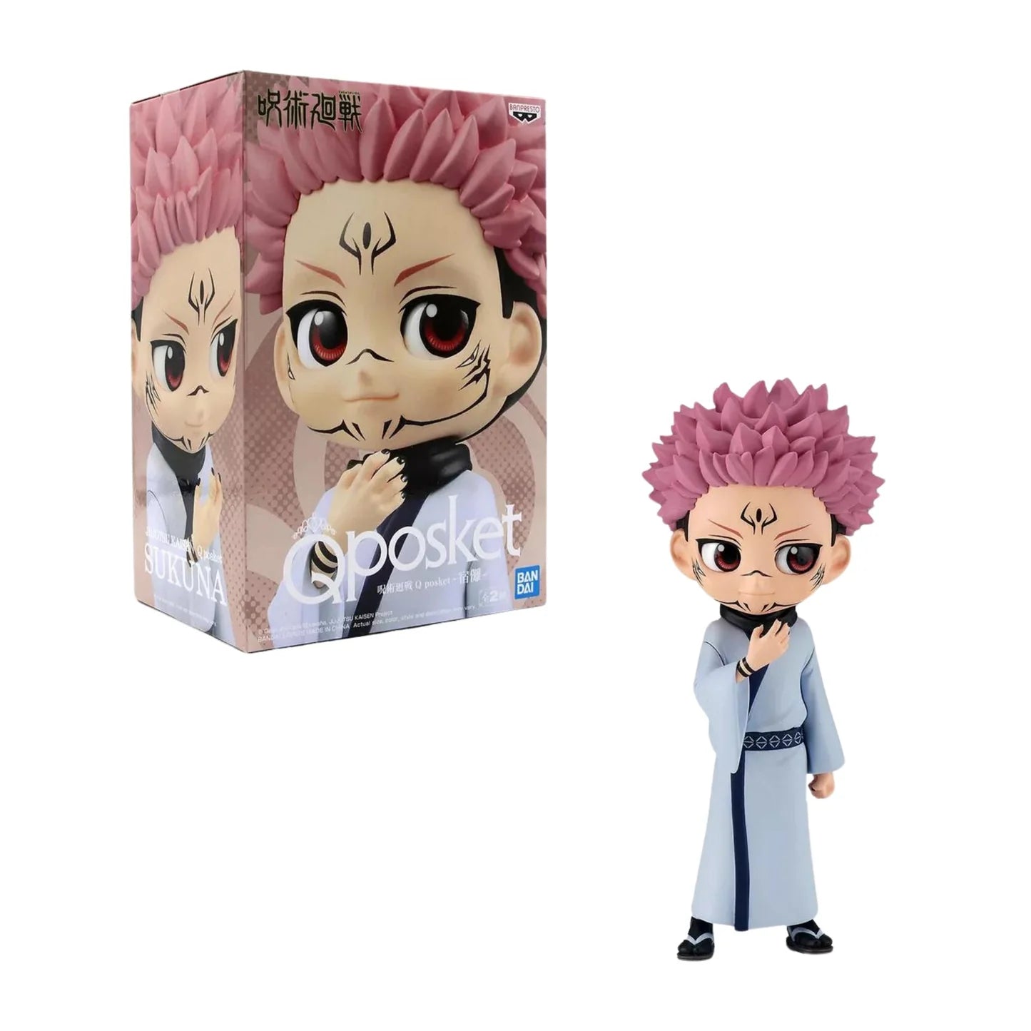 Figura Ryomen Sukuna Ver.B - Jujutsu Kaisen Q Posket 14cm